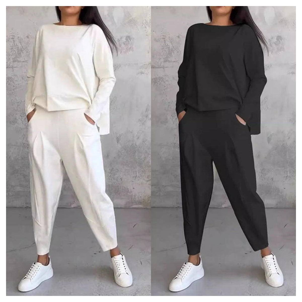 LUNA - BEQUEMES ZWEITEILIGE SET