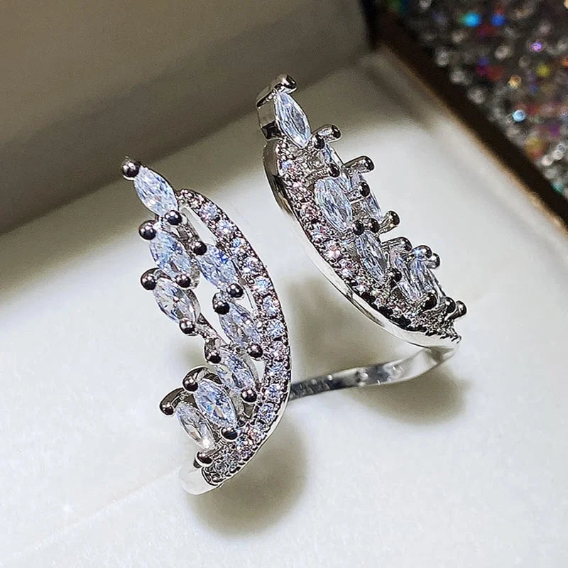 Evita – Armband und Ring mit Engelsflügeln