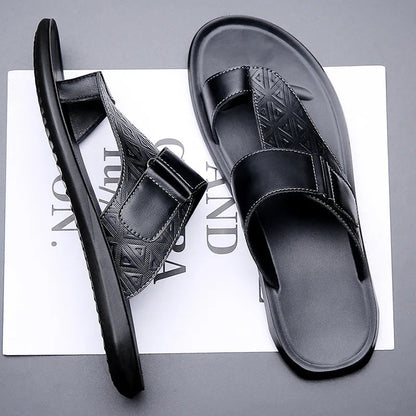 Ardjan - Bequeme Ledersandalen