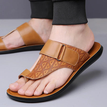 Ardjan - Bequeme Ledersandalen