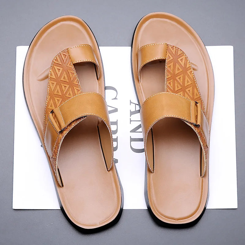 Ardjan - Bequeme Ledersandalen